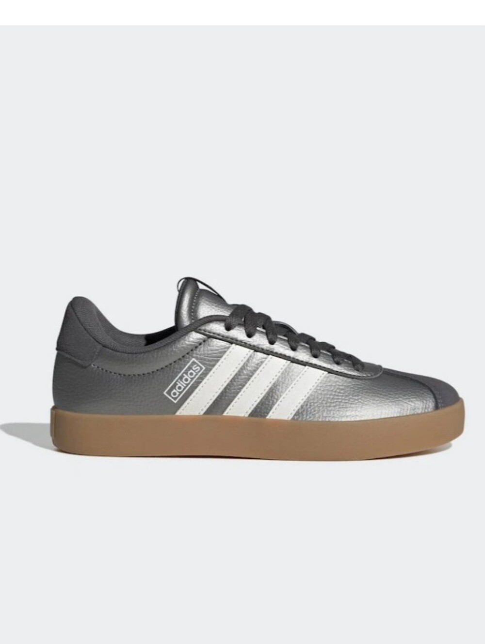 adidas Metalic Grey VL Court 3.0 Trainers